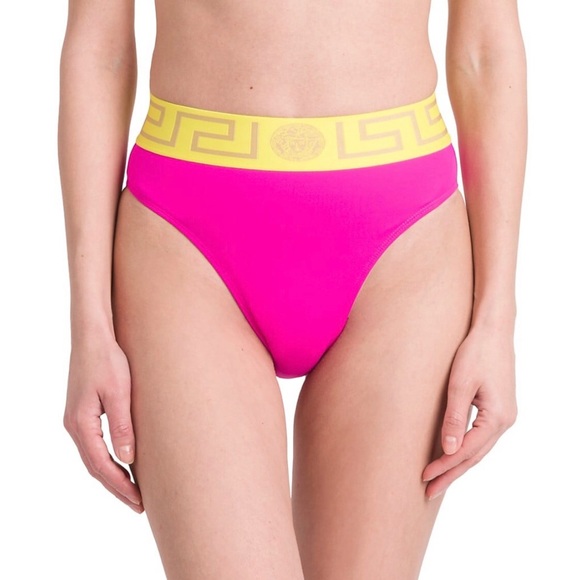 Versace Greca Border Bikini Briefs - Picture 5 of 9